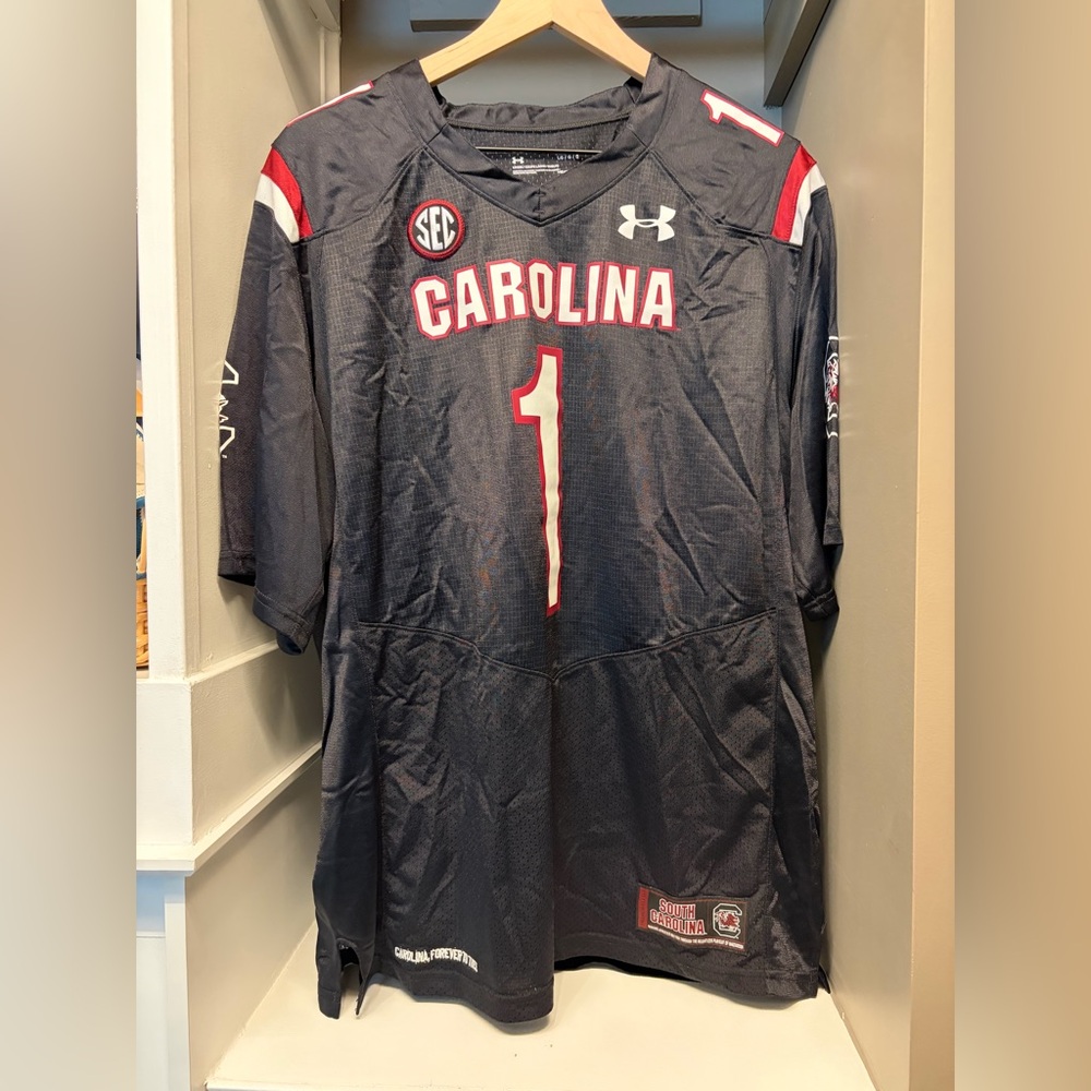 Black South Carolina Gamecocks Jersey Large